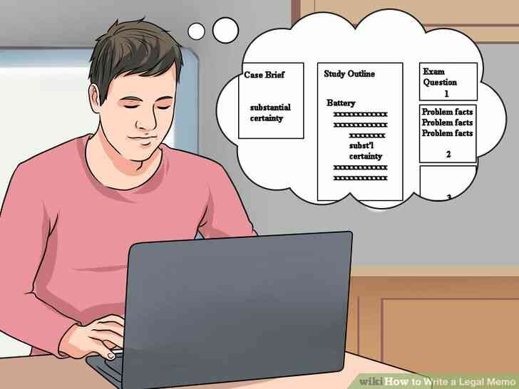 Image intitulée Écrire un mémoire Juridique de l